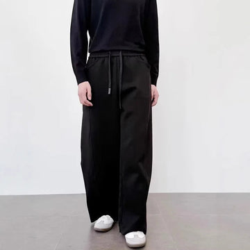 AIDASE  -  Retro Sweatpants Men's Spring American Style Loose and Versatile Casual High Street Floor Pants aidase-shop